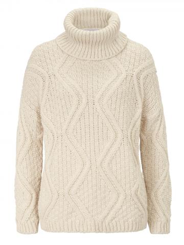 Вязаный пуловер