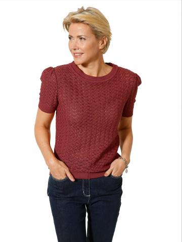 Вязаный пуловер