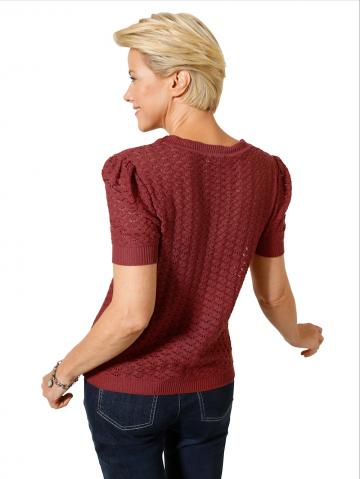 Вязаный пуловер