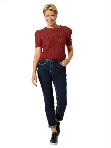 Вязаный пуловер