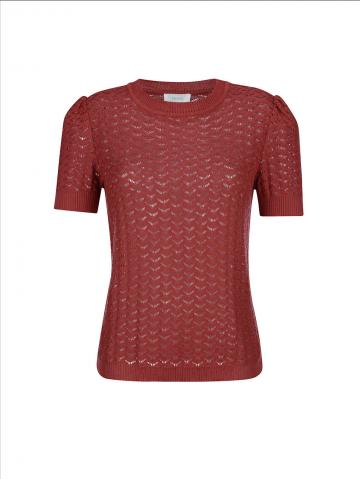 Вязаный пуловер