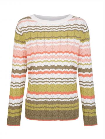 Вязаный пуловер