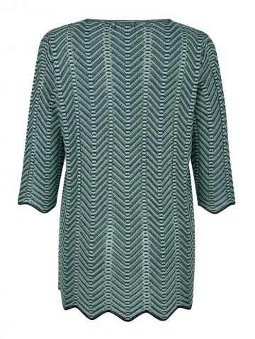 Вязаный пуловер