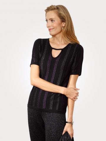 Вязаный пуловер