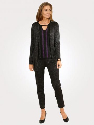 Вязаный пуловер