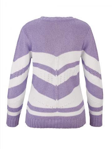 Вязаный пуловер