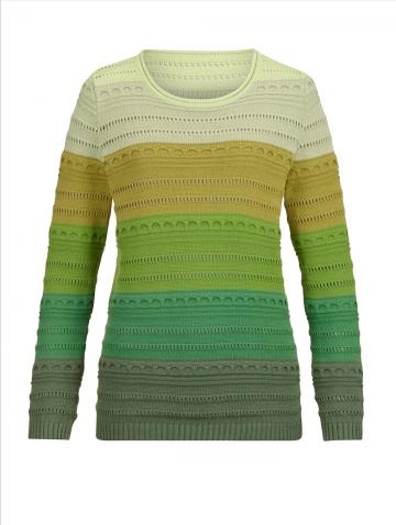 Вязаный пуловер