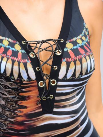 Слитный купальник