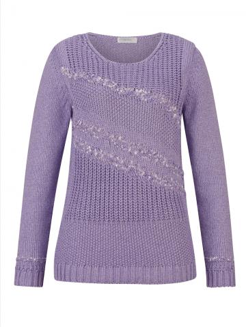 Вязаный пуловер