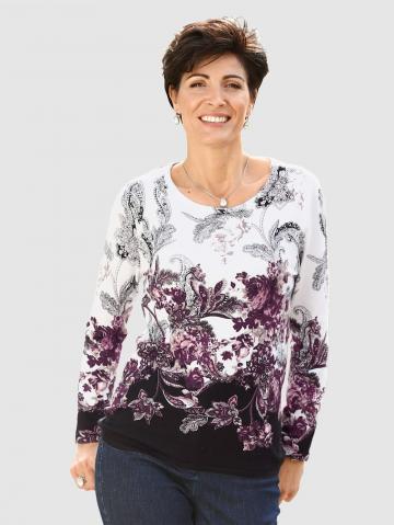 Вязаный пуловер