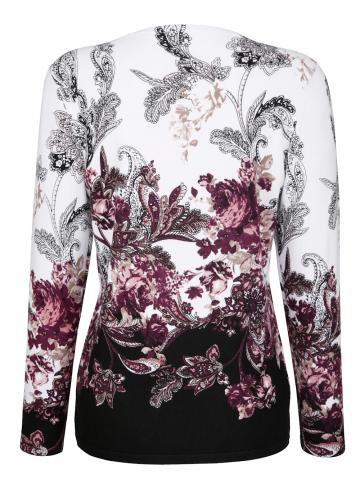 Вязаный пуловер