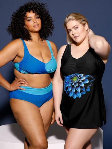 Слитный купальник