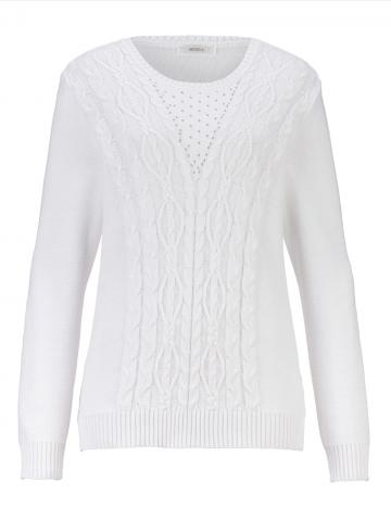 Вязаный пуловер