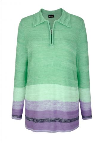 Вязаный пуловер