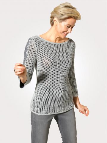 Вязаный пуловер