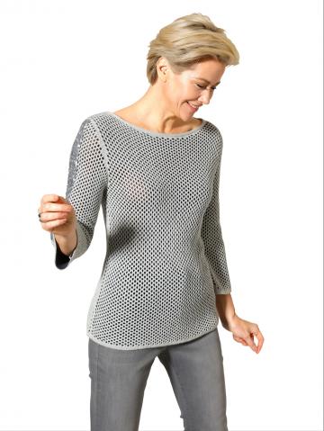 Вязаный пуловер