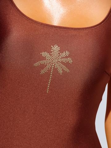 Слитный купальник