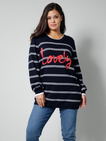 Вязаный пуловер