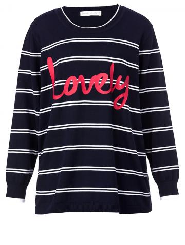 Вязаный пуловер