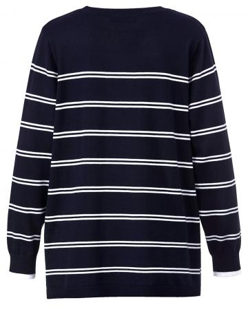 Вязаный пуловер