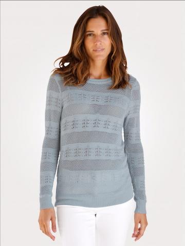 Вязаный пуловер