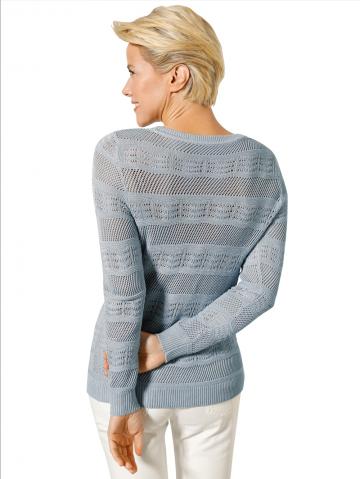 Вязаный пуловер