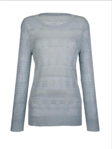 Вязаный пуловер