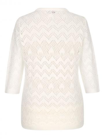 Вязаный пуловер