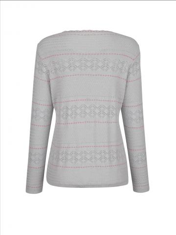 Вязаный пуловер