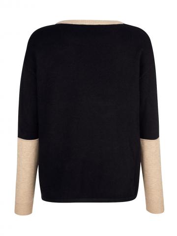 Вязаный пуловер