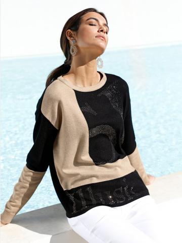 Вязаный пуловер