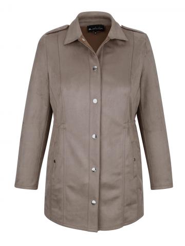 Куртка из искусственной кожи