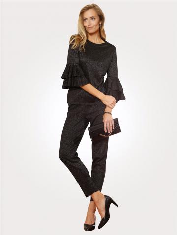 Вязаный пуловер