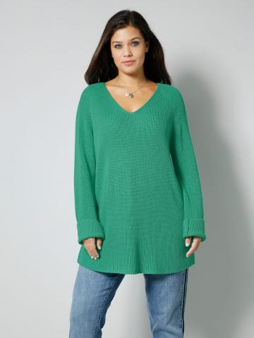 Вязаный пуловер