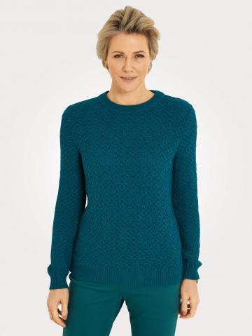 Длинный пуловер