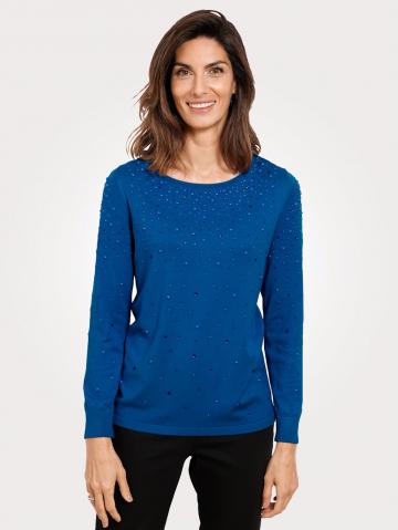 Вязаный пуловер