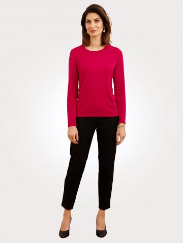 Вязаный пуловер