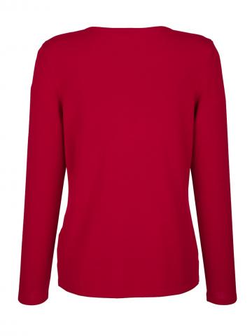 Вязаный пуловер