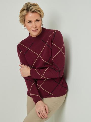 Длинный пуловер