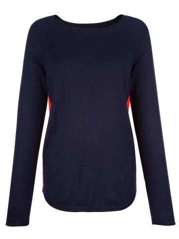 Вязаный пуловер