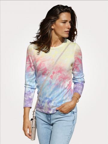 Вязаный пуловер