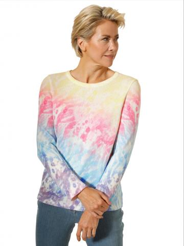 Вязаный пуловер