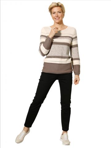 Вязаный пуловер