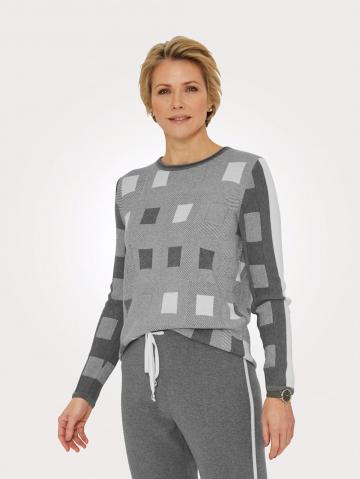 Длинный пуловер