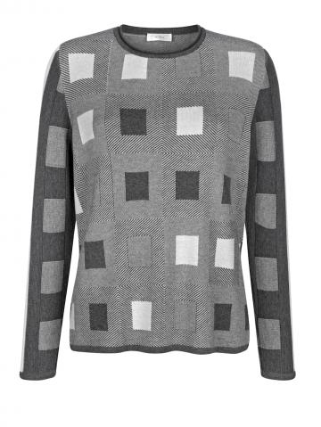 Длинный пуловер