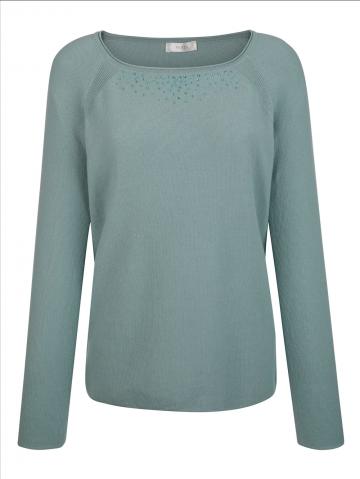 Вязаный пуловер