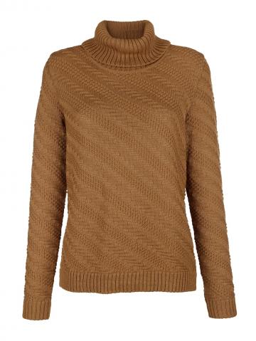 Вязаный пуловер