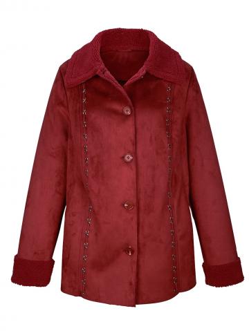 Куртка из искусственной кожи