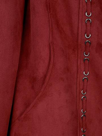 Куртка из искусственной кожи