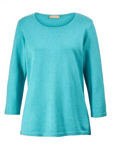 Вязаный пуловер